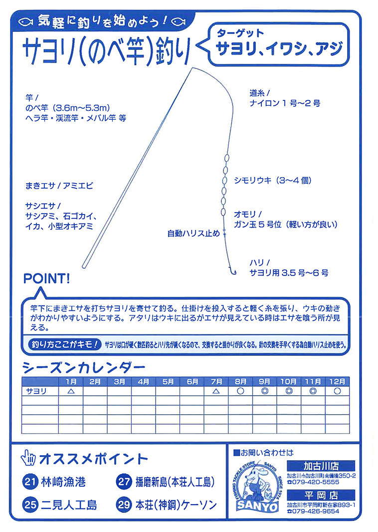 初心者向け釣り情報